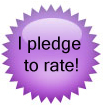 I pledge to rate