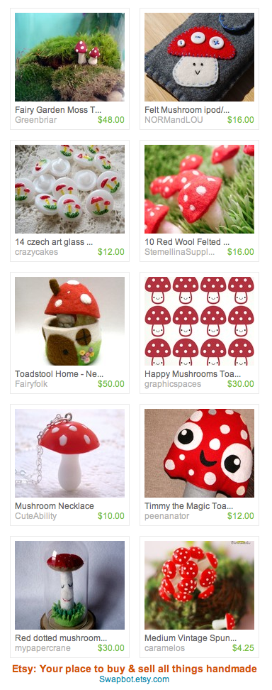 toadstools